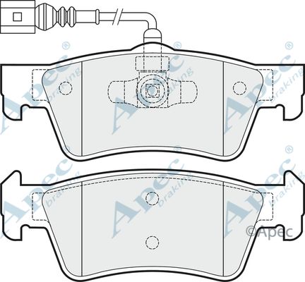 APEC BRAKING Jarrupala, levyjarru PAD1484